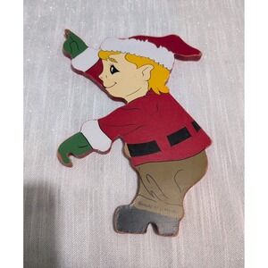 Vintage House of Lloyd 1991 Christmas Around the World Up the Ladder‎ Elf Only
